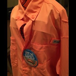 Men’s PFG Columbia Tamiami Long Sleeve Shirt NWT